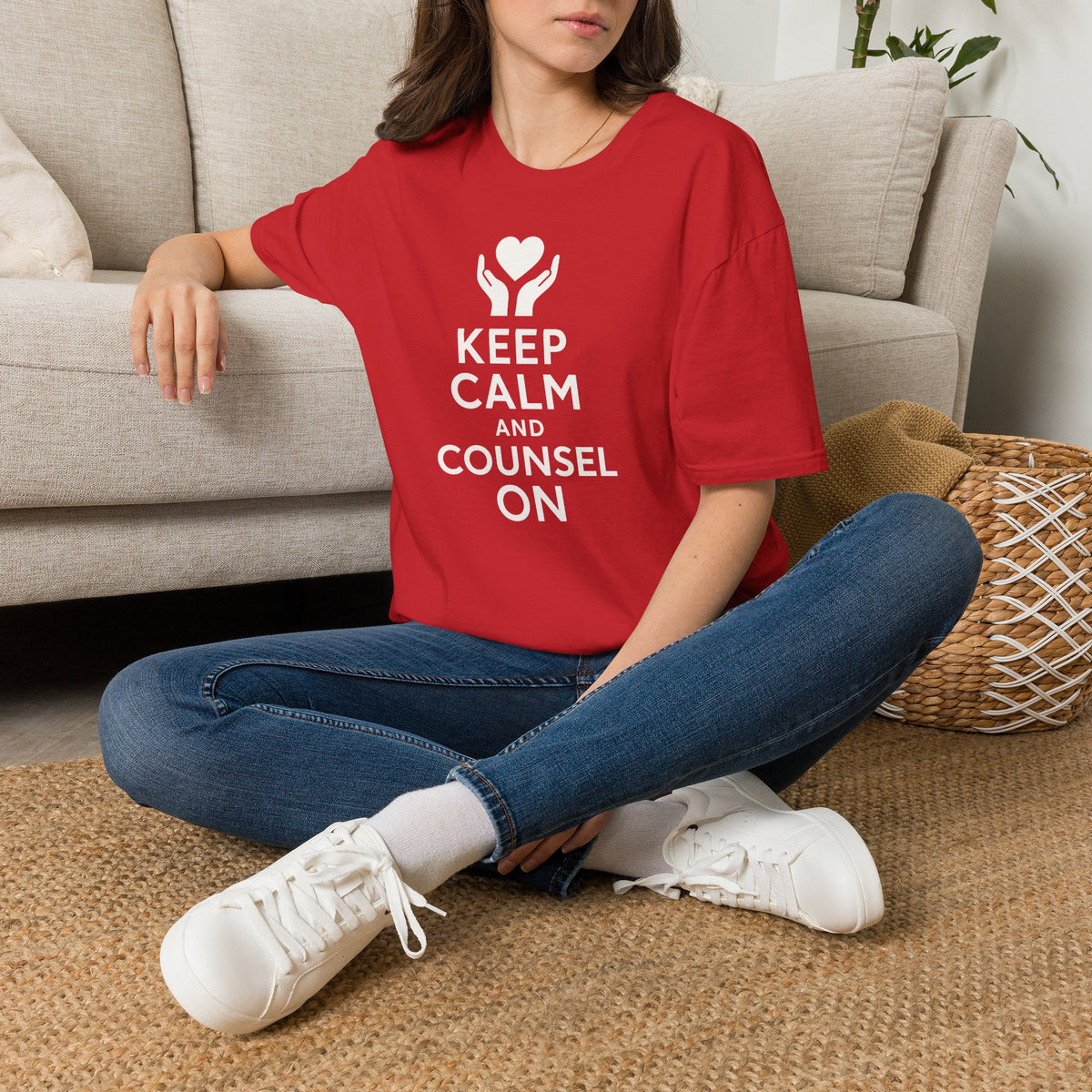 Keep Calm and Counsel On T-Shirt