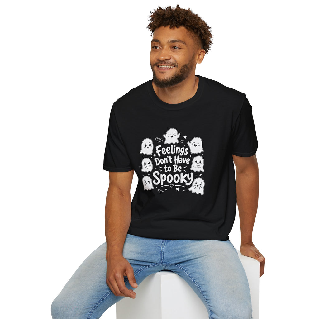 Feeling Don’t Have to Be Spooky T-Shirt — Cute Ghost Halloween Tee