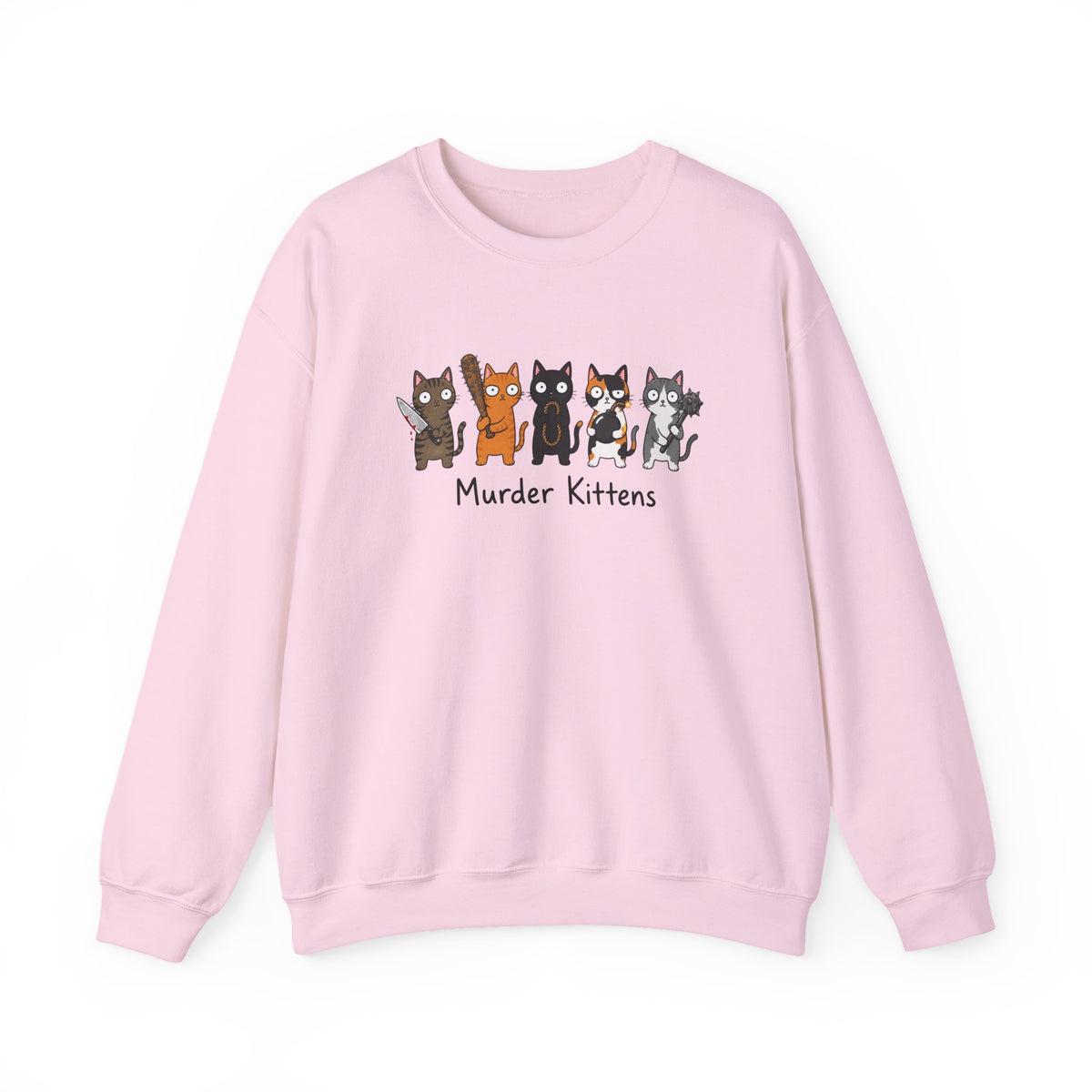 Funny Kittens Cat Lover Crewneck Sweatshirt