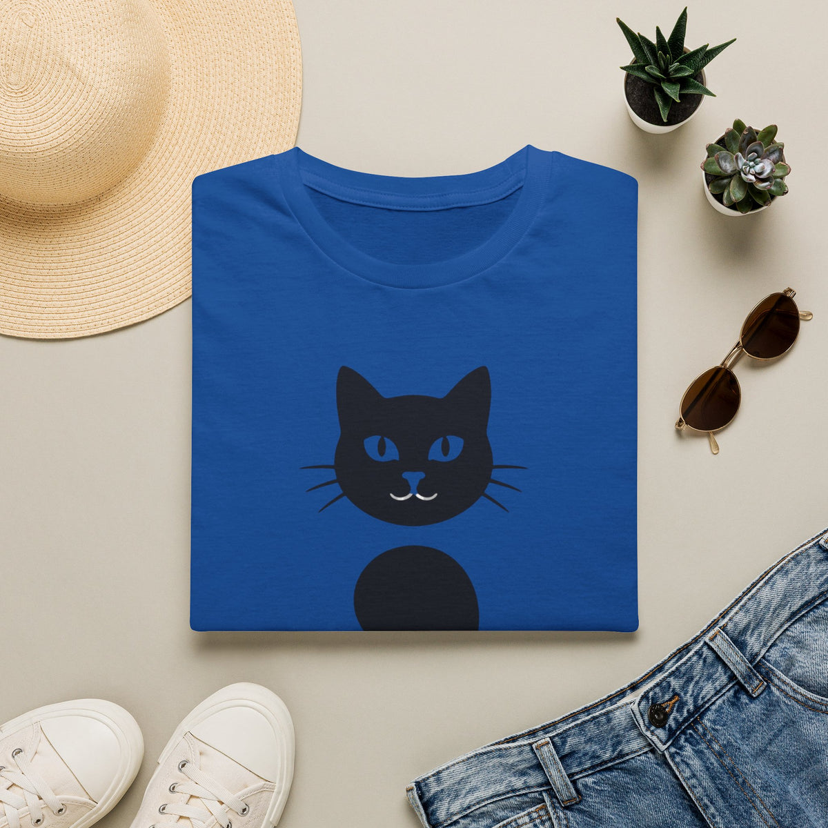 Cat Semicolon T‑Shirt — Mental Health Awareness Cat Tee