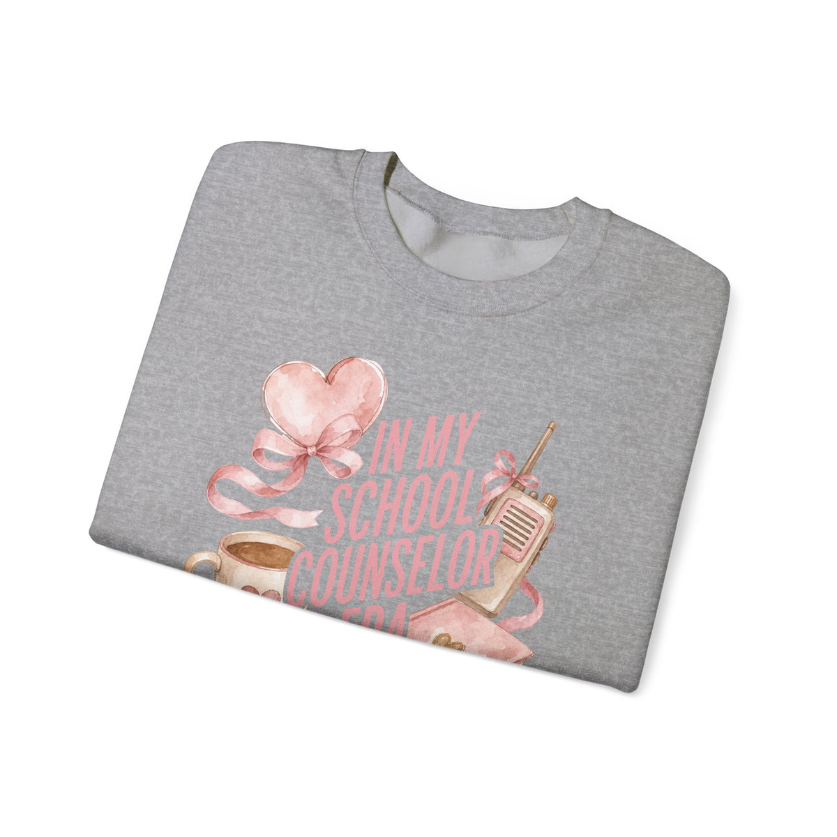 School Counselor Crewneck Sweatshirt — "In My School Counselor Era" Cozy Gift