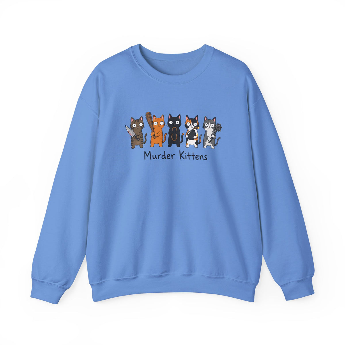 Funny Kittens Cat Lover Crewneck Sweatshirt