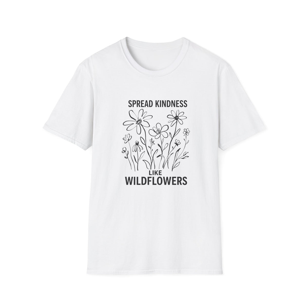 Spread Kindness Wildflowers T-Shirt