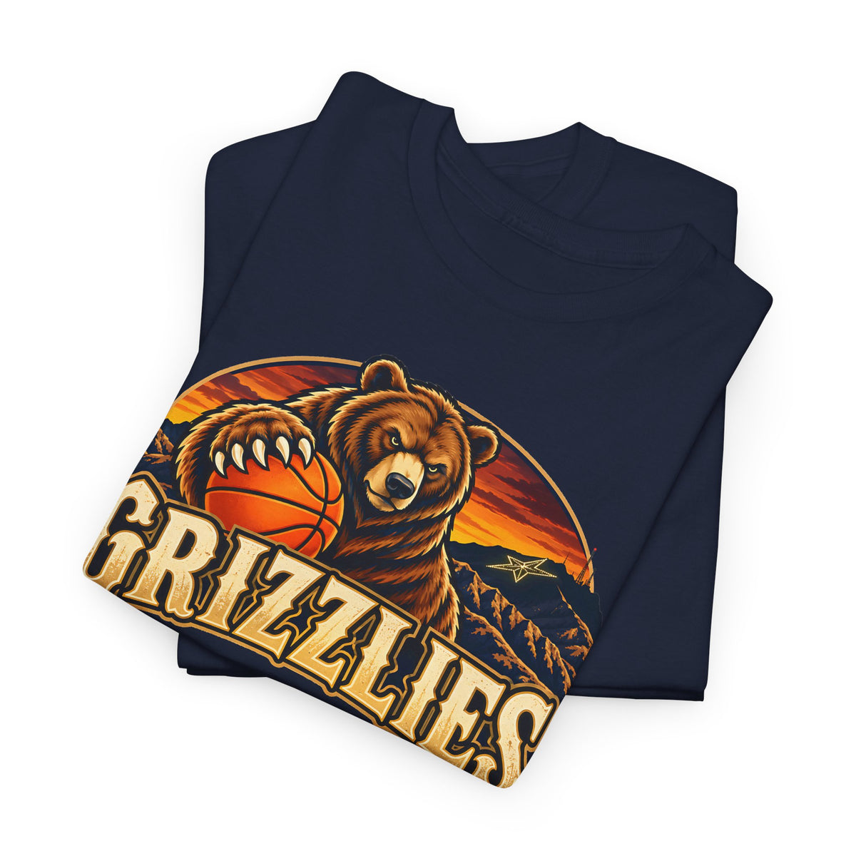 Grizzlies Basketball Vintage Bear T-Shirt
