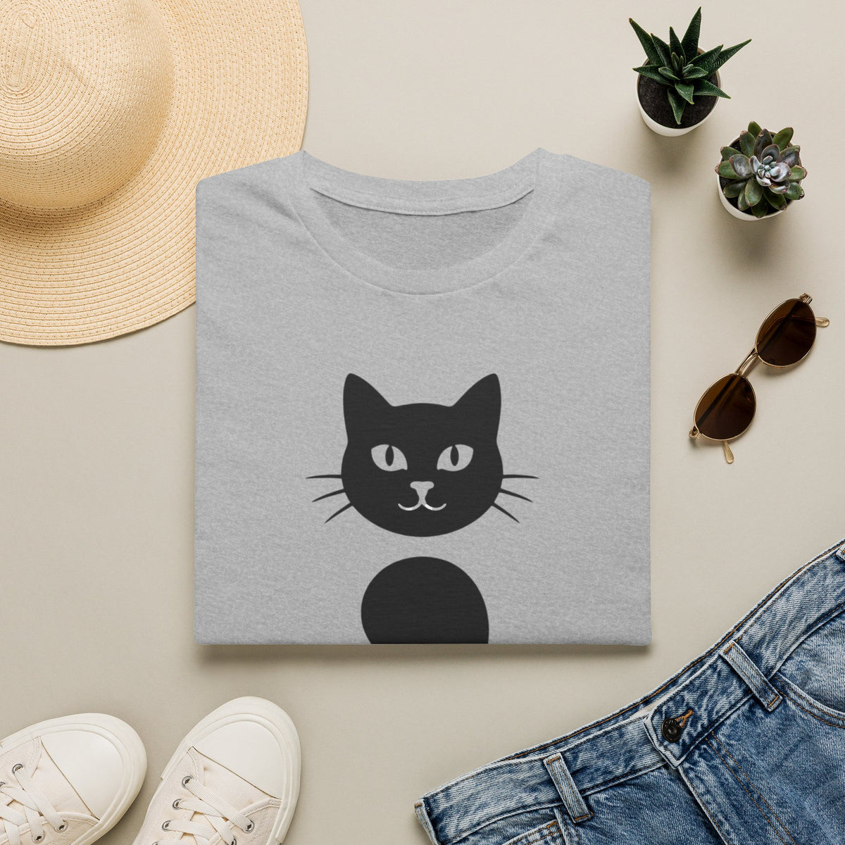 Cat Semicolon T‑Shirt — Mental Health Awareness Cat Tee