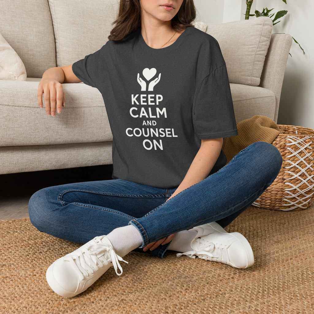 Keep Calm and Counsel On T-Shirt