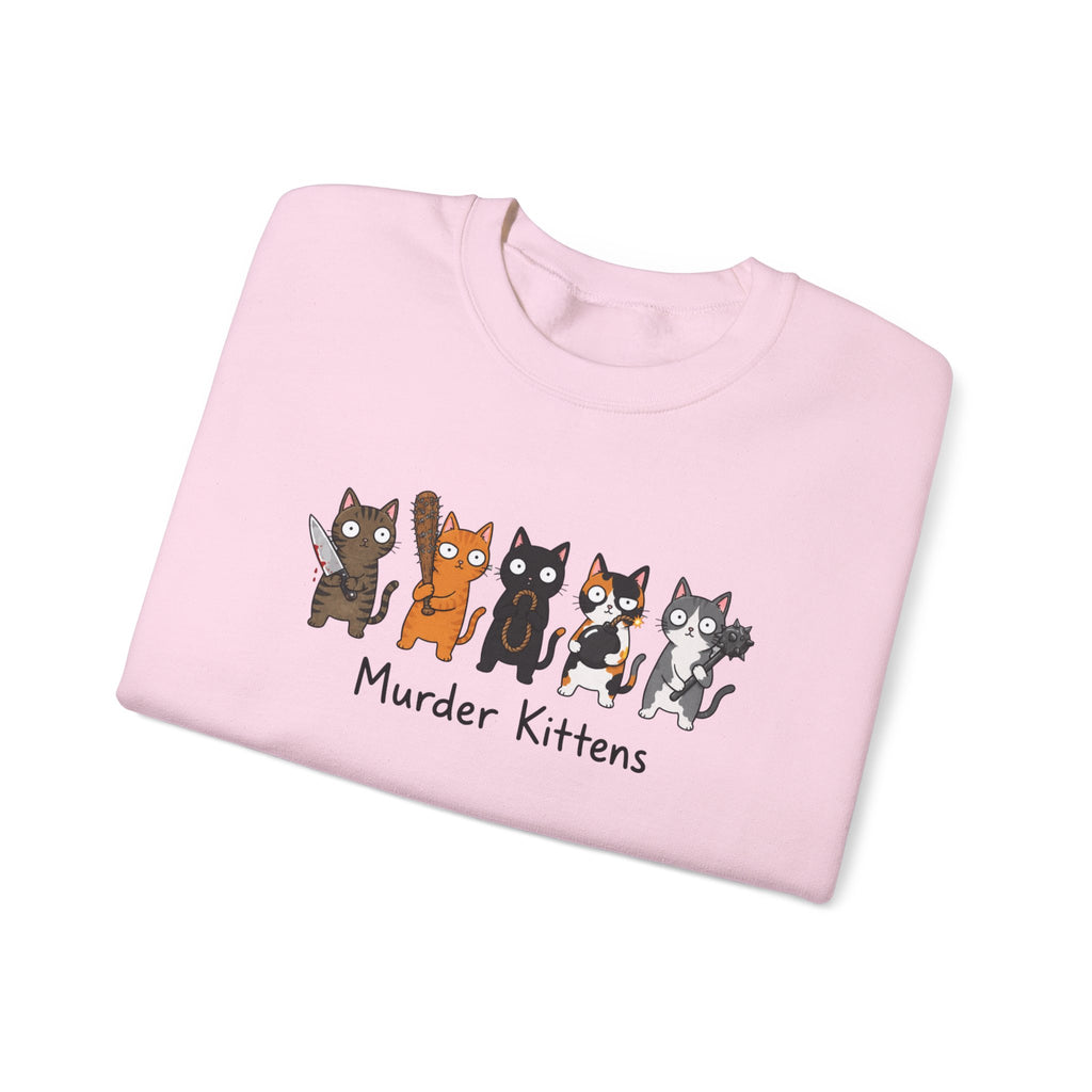 Funny Kittens Cat Lover Crewneck Sweatshirt