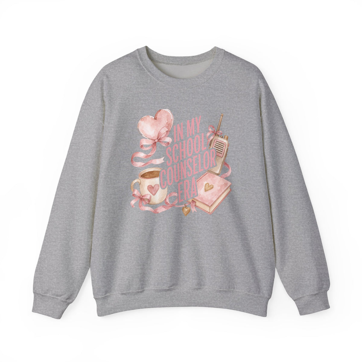 School Counselor Crewneck Sweatshirt — "In My School Counselor Era" Cozy Gift