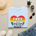 Free Mom Hugs Rainbow Heart T-Shirt