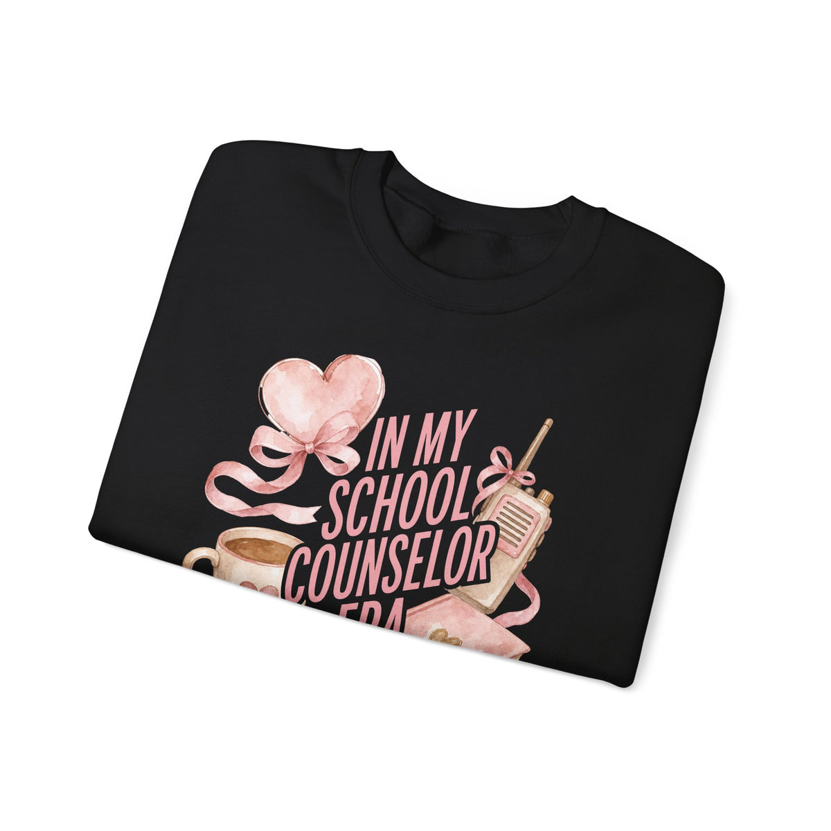 School Counselor Crewneck Sweatshirt — "In My School Counselor Era" Cozy Gift
