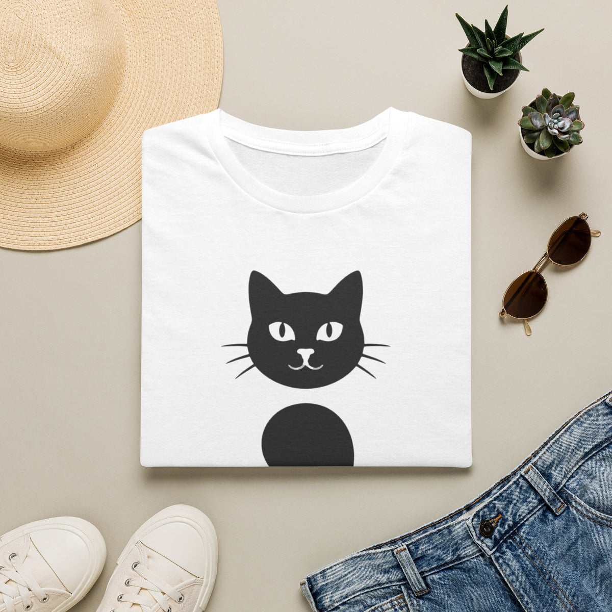 Cat Semicolon T‑Shirt — Mental Health Awareness Cat Tee