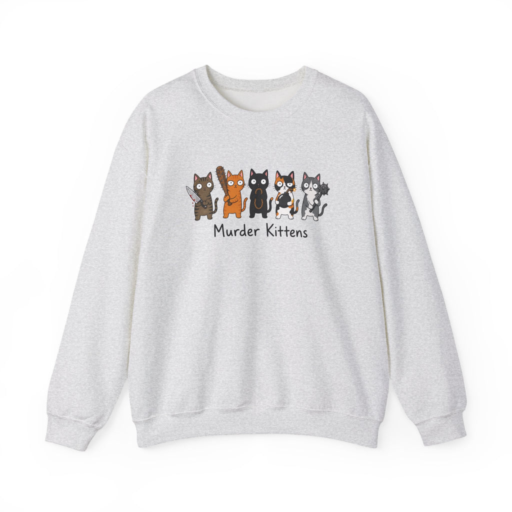 Funny Kittens Cat Lover Crewneck Sweatshirt