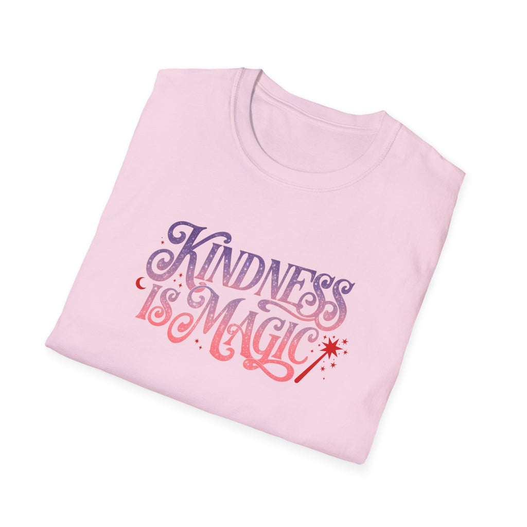 Kindness Is Magic T-Shirt — Positive Message Graphic Tee