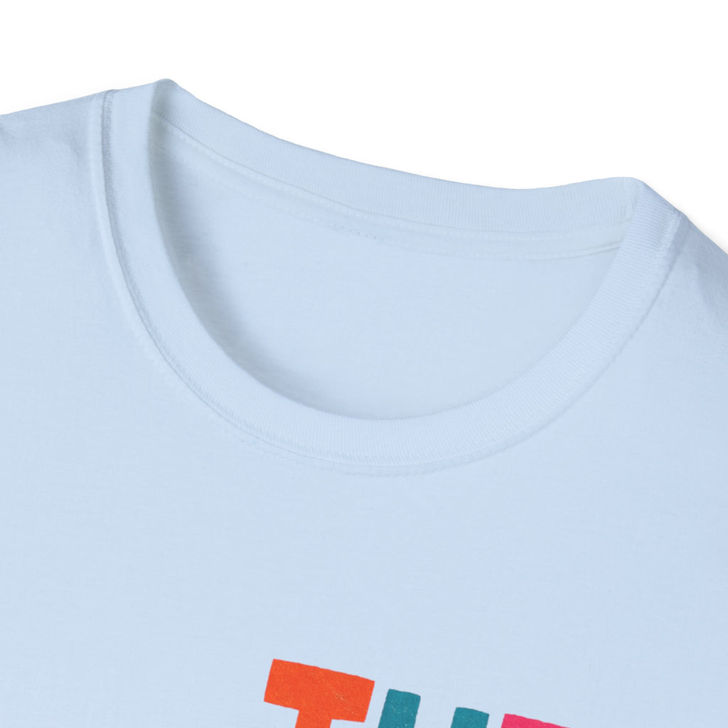 T‑Shirt — "The World Needs You" Colorful Inspirational Tee