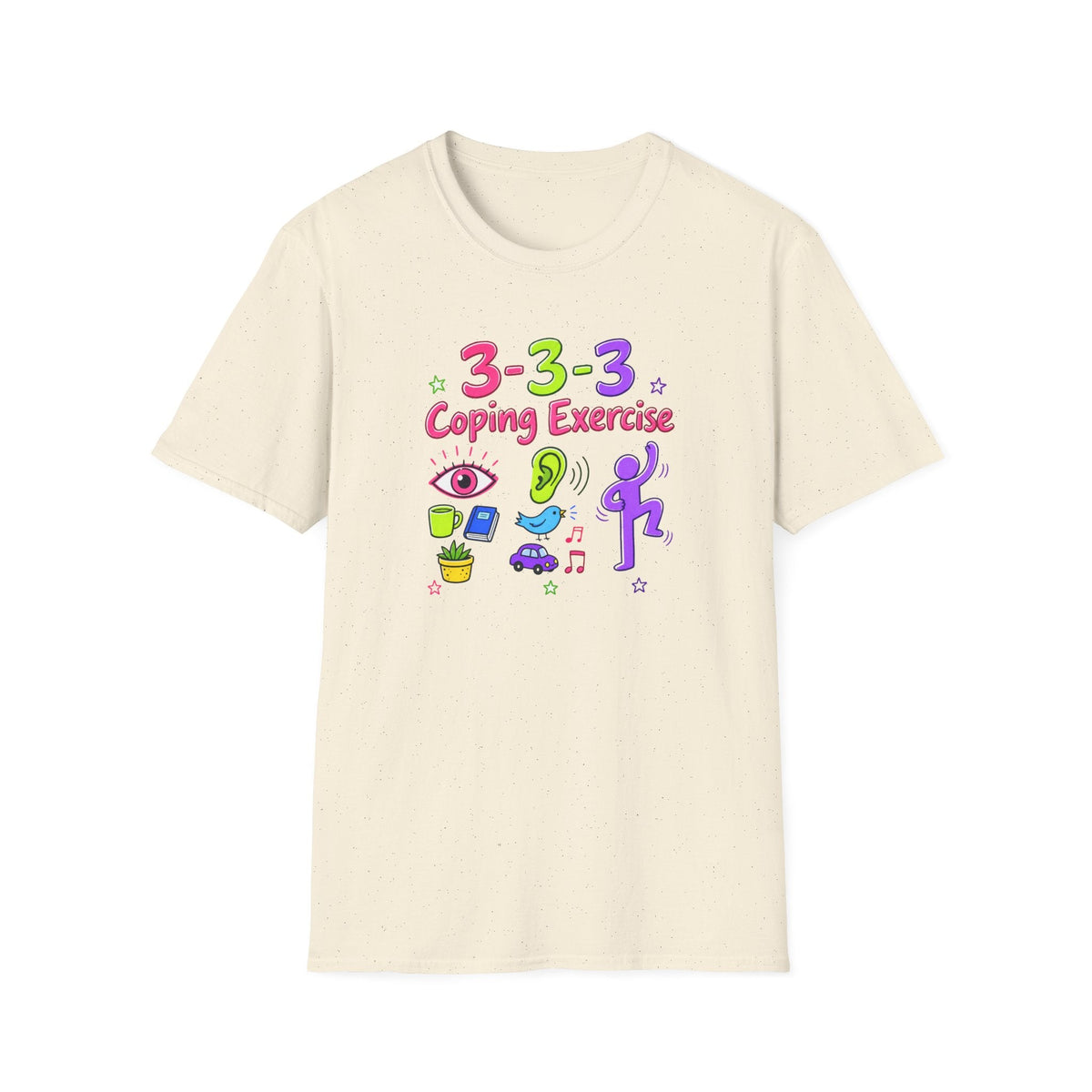 3-3-3 Rule Coping Skills T-Shirt – TalkTees
