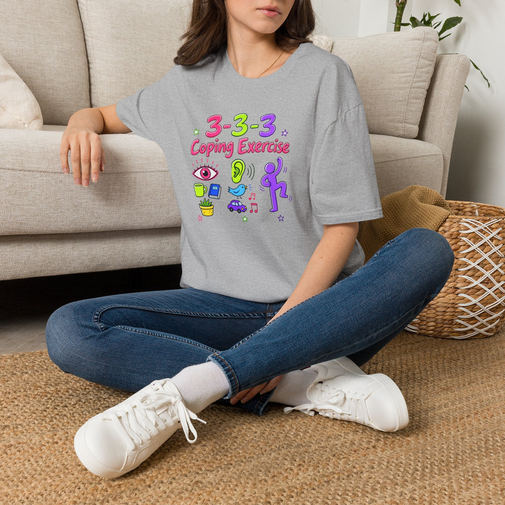 3-3-3 Rule Coping Skills T-Shirt – TalkTees