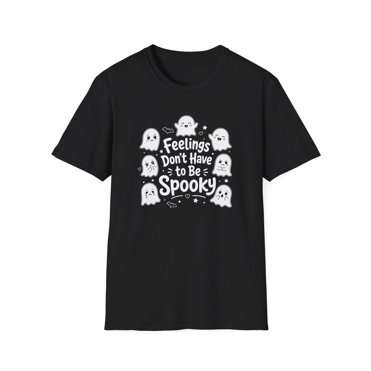 Feeling Don’t Have to Be Spooky T-Shirt — Cute Ghost Halloween Tee