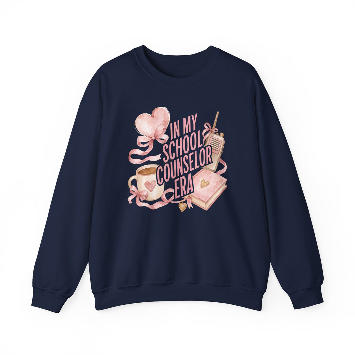 School Counselor Crewneck Sweatshirt — "In My School Counselor Era" Cozy Gift