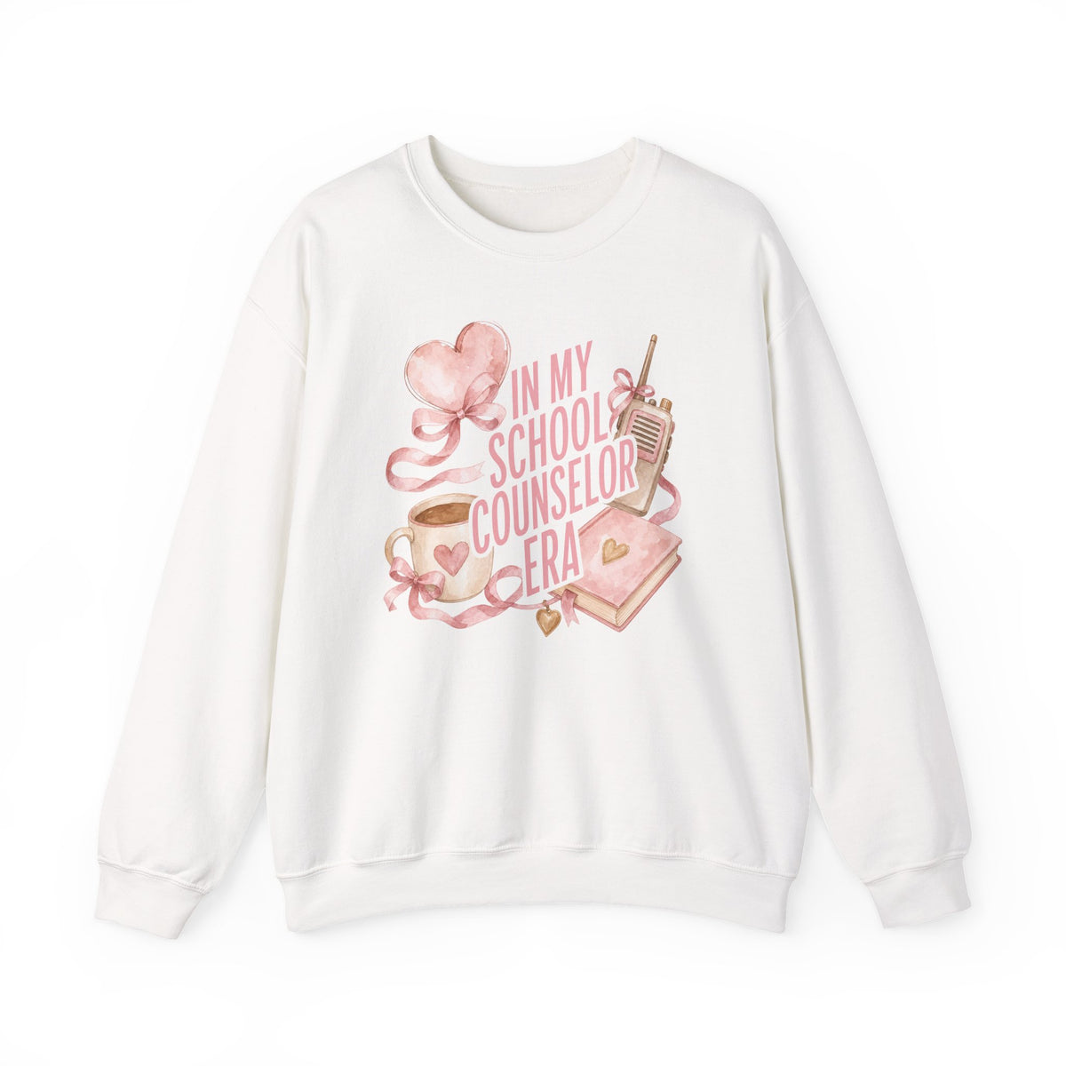 School Counselor Crewneck Sweatshirt — "In My School Counselor Era" Cozy Gift