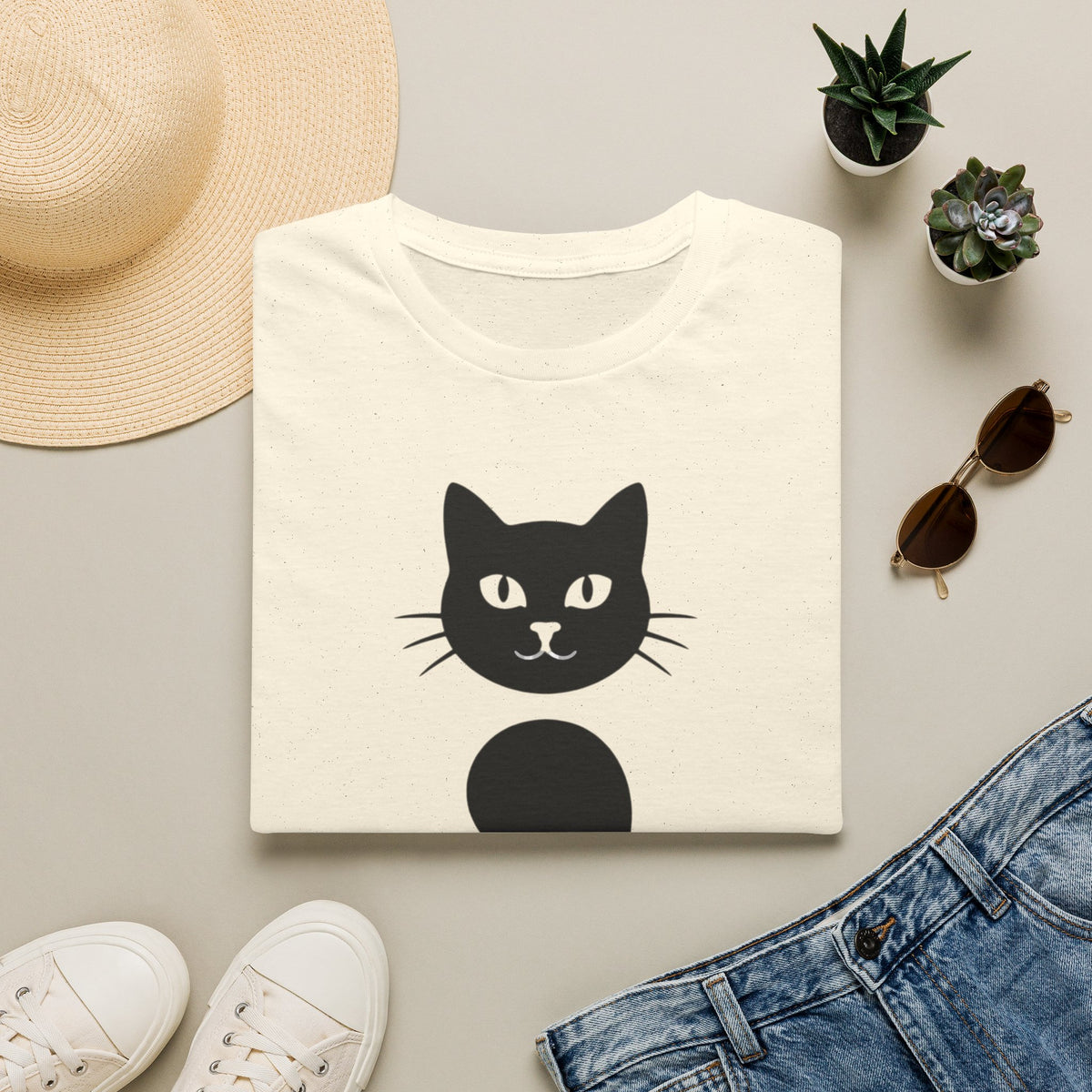 Cat Semicolon T‑Shirt — Mental Health Awareness Cat Tee