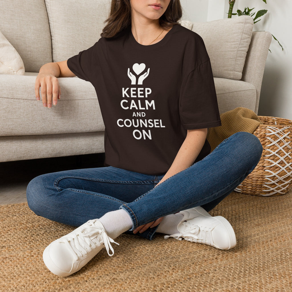 Keep Calm and Counsel On T-Shirt
