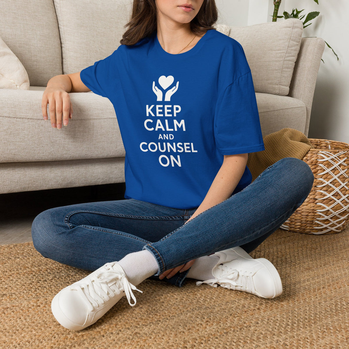 Keep Calm and Counsel On T-Shirt