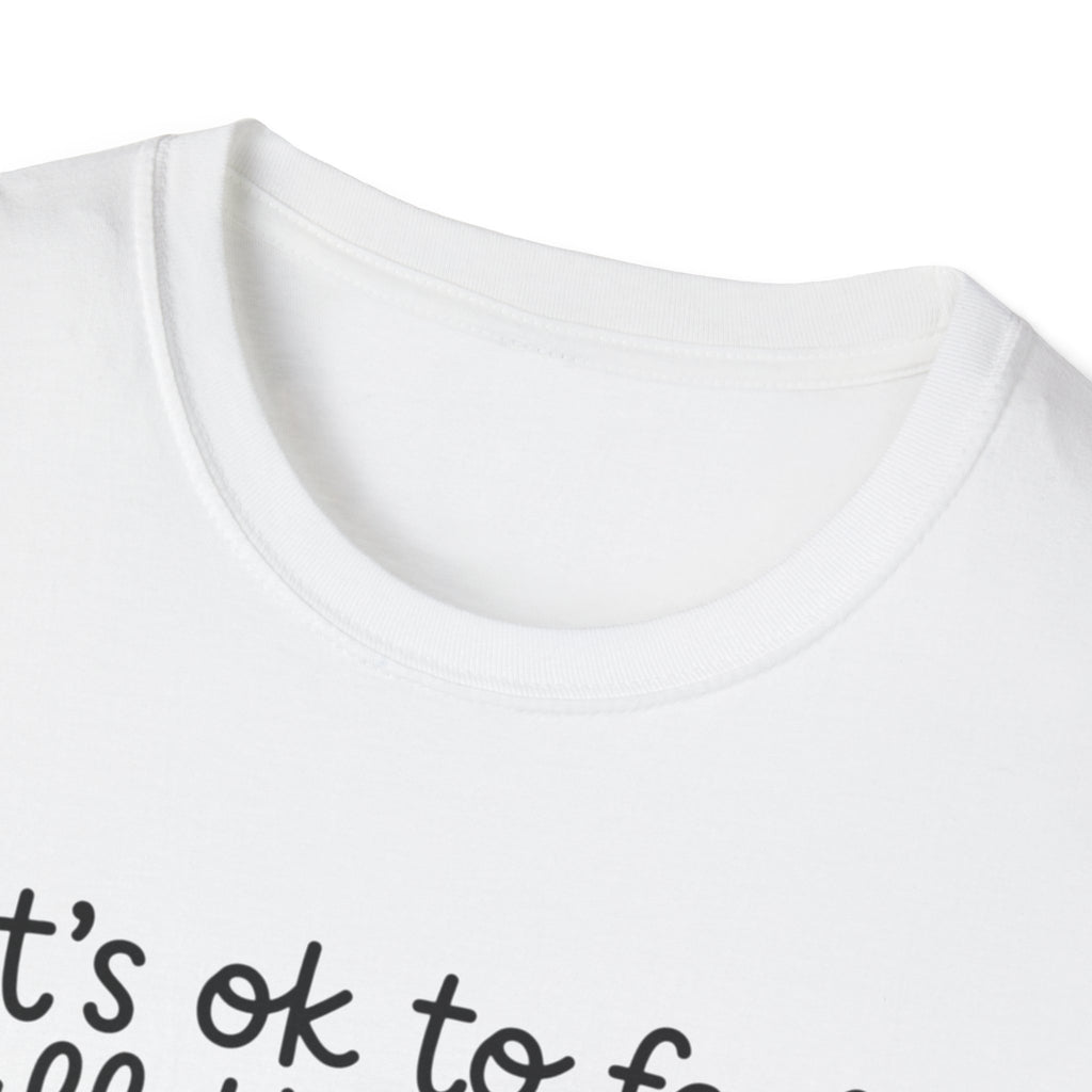 It's OK to Feel All the Feels T‑Shirt — Mental Health Emoji Comfort Tee
