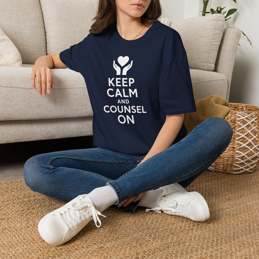 Keep Calm and Counsel On T-Shirt
