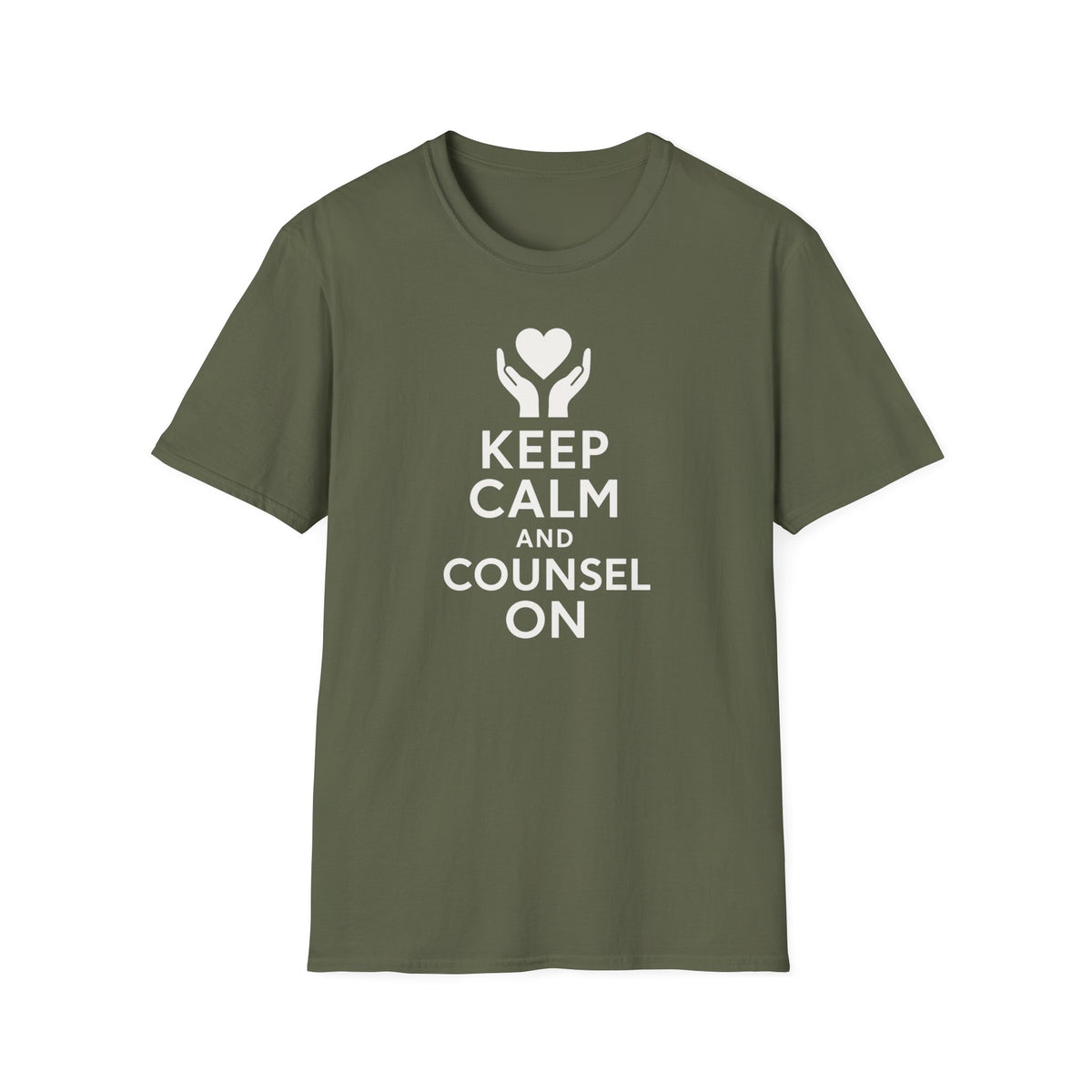Keep Calm and Counsel On T-Shirt