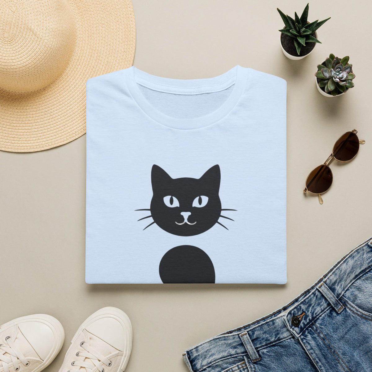 Cat Semicolon T‑Shirt — Mental Health Awareness Cat Tee