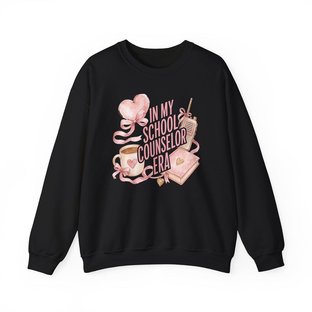 School Counselor Crewneck Sweatshirt — "In My School Counselor Era" Cozy Gift