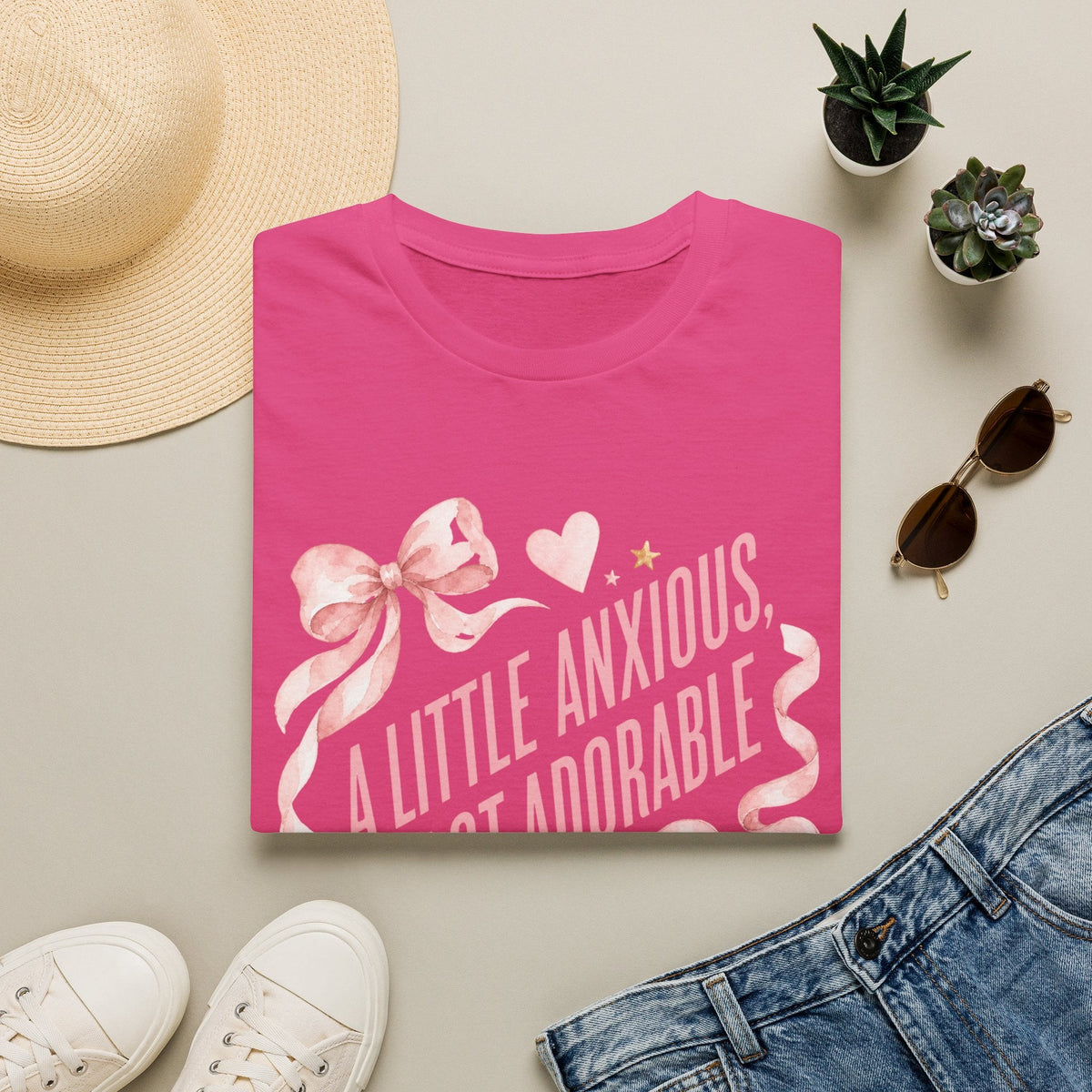 A Little Anxious, A Lot Adorable Tee – TalkTees