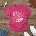 A Little Anxious, A Lot Adorable Tee in Heliconia – TalkTees