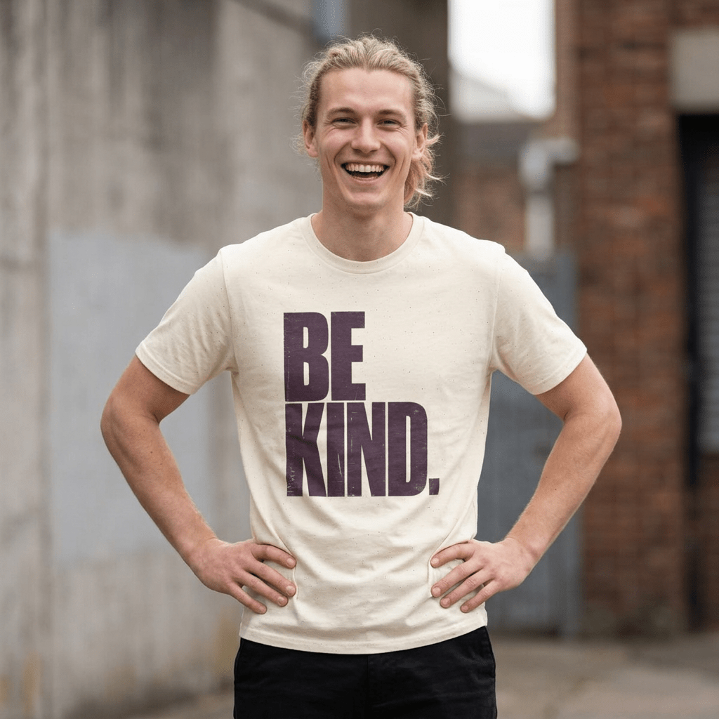 Be Kind T-Shirt in Natural – TalkTees
