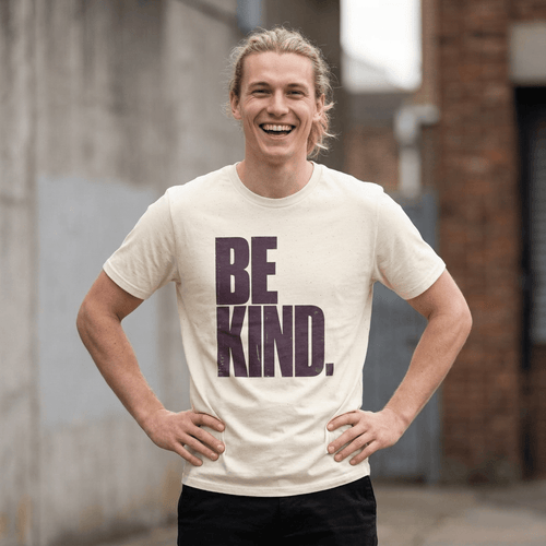 Be Kind T-Shirt in Natural – TalkTees