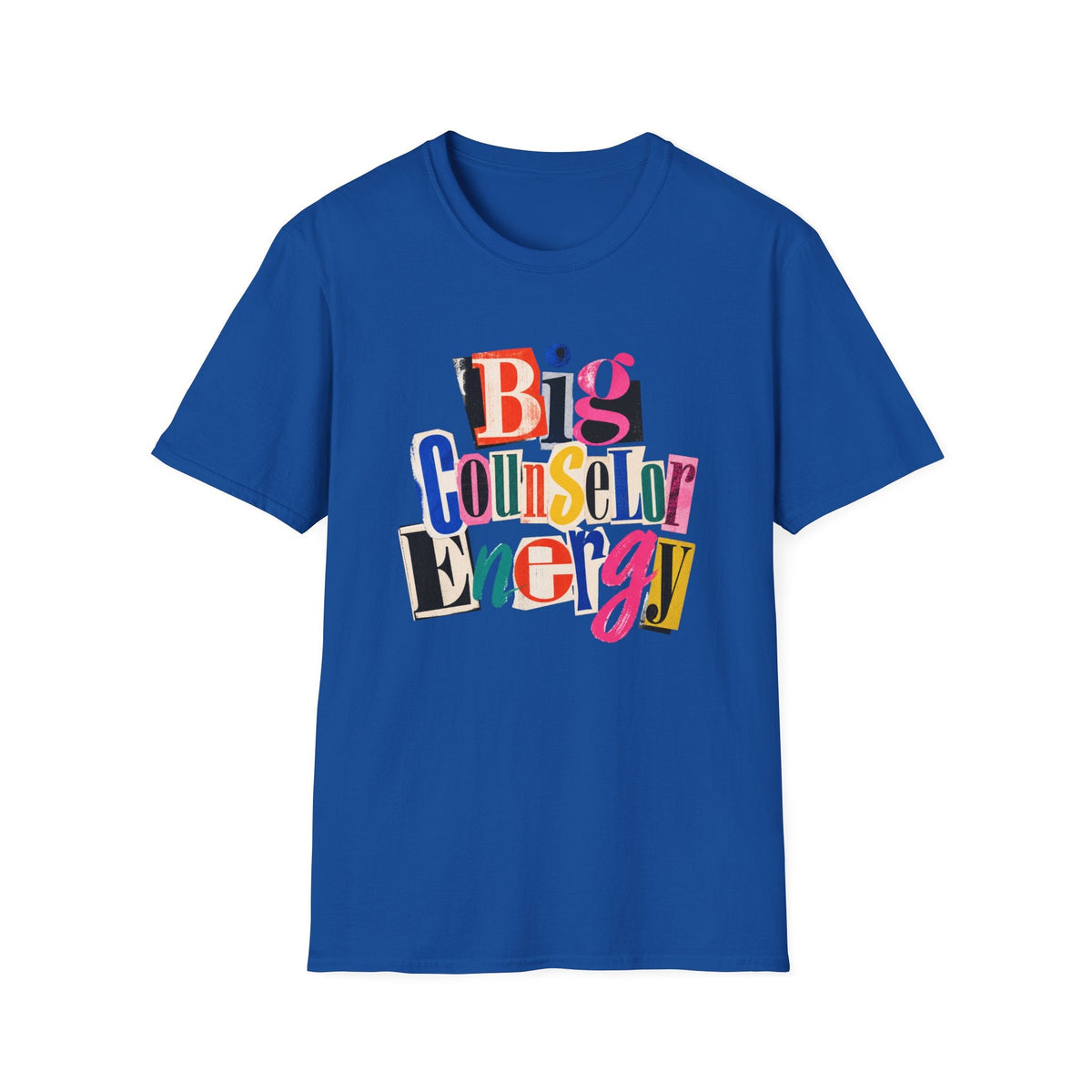 Big Counselor Energy T-Shirt in Royal – TalkTees