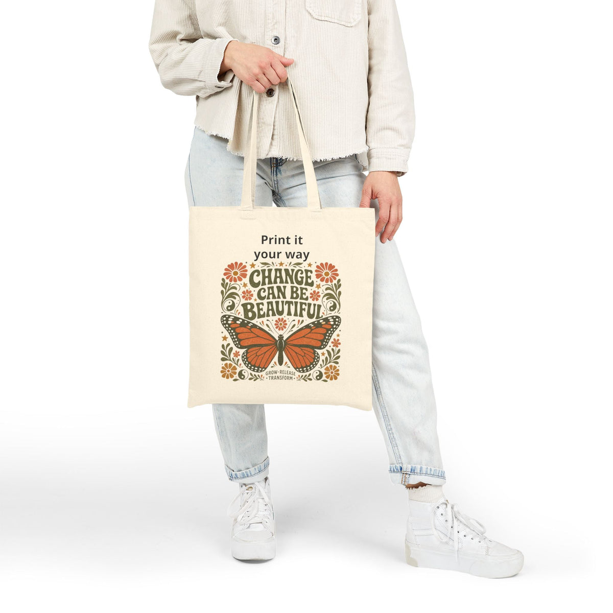 Change Can Be Beautiful Butterfly Tote Bag – TalkTees
