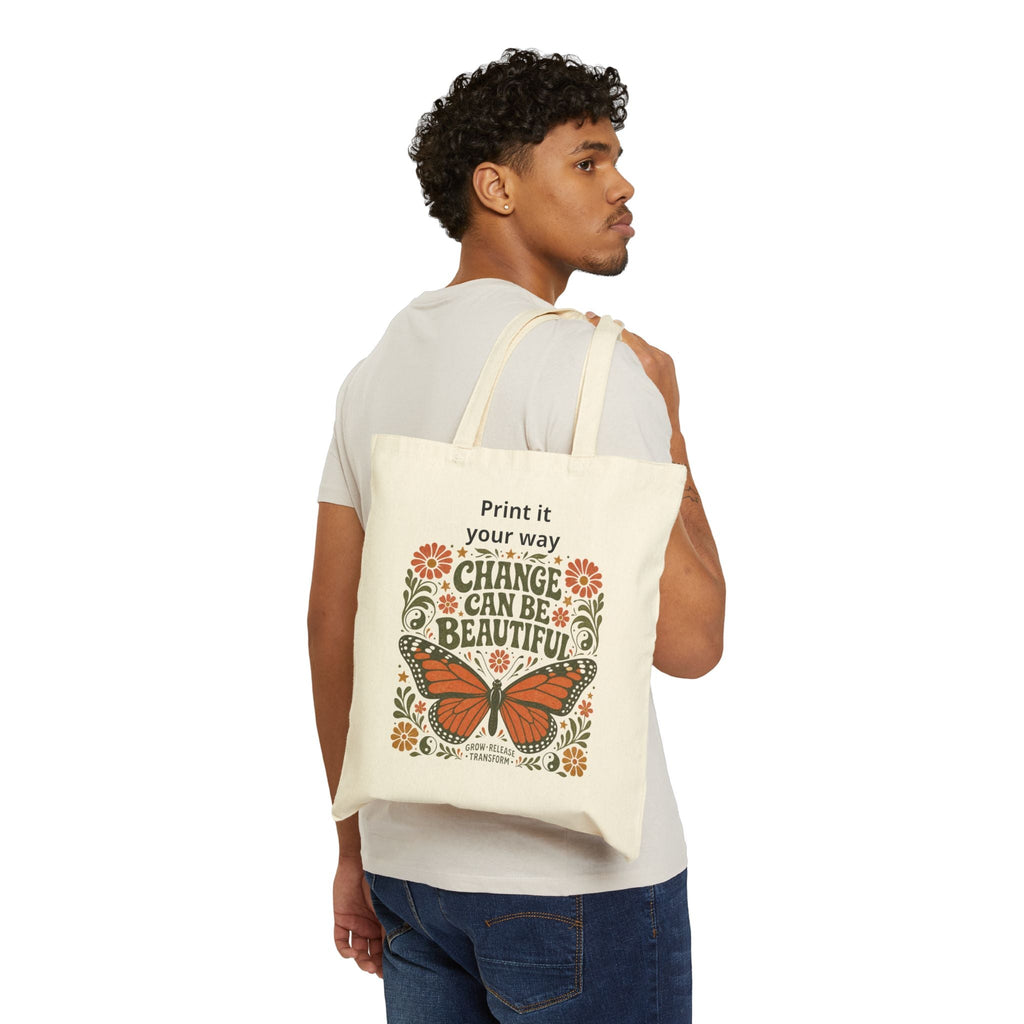Change Can Be Beautiful Butterfly Tote Bag – TalkTees