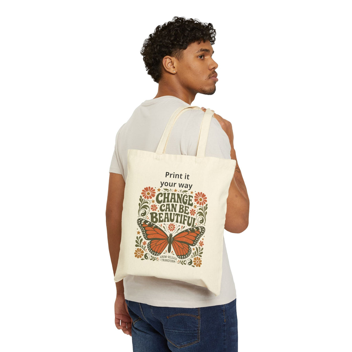 Change Can Be Beautiful Butterfly Tote Bag – TalkTees