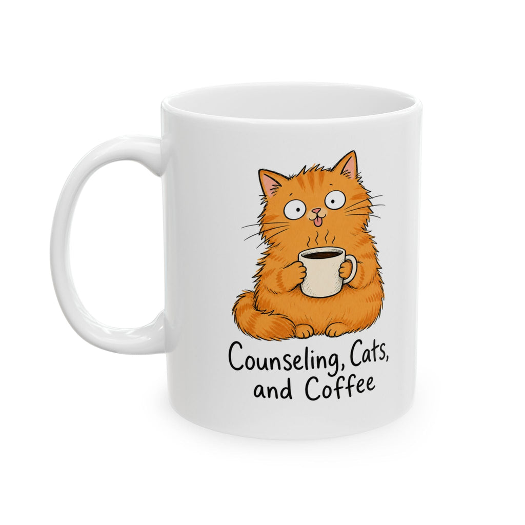 Cute Orange Cat Coffee Mug 11oz/15oz – TalkTees