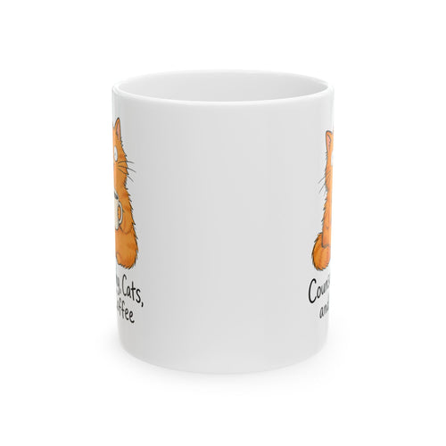 Cute Orange Cat Coffee Mug 11oz/15oz – TalkTees