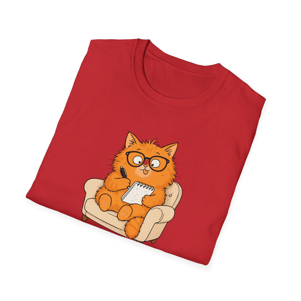 Let's Paws & Process Cat Therapist T-Shirt – TalkTees