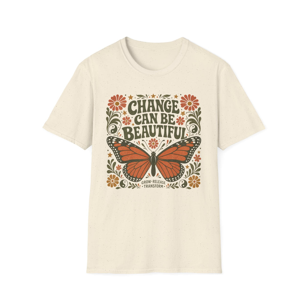 Change Can Be Beautiful Butterfly T-Shirt – TalkTees