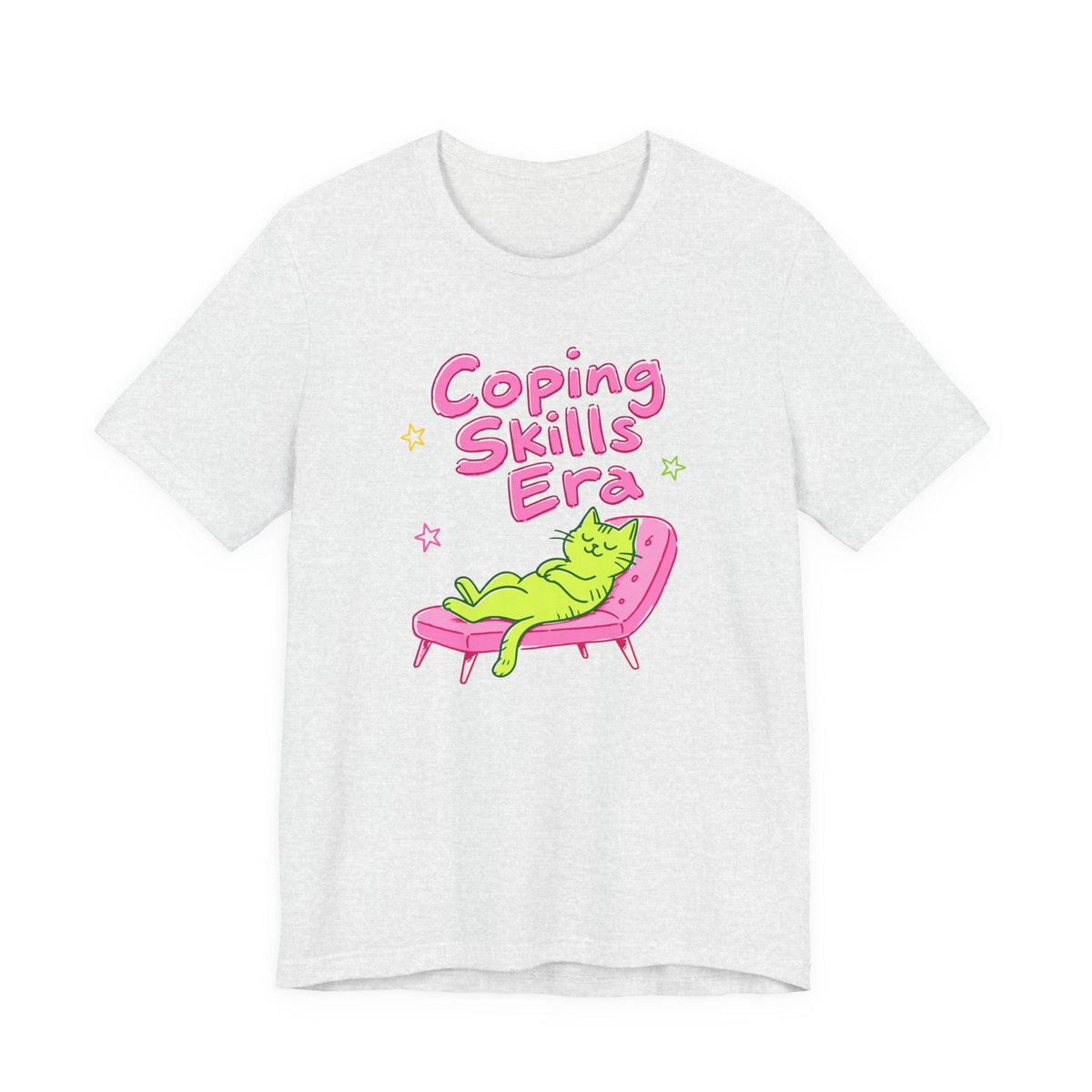 Coping Skills Era Cat T-Shirt in Ash – TalkTees