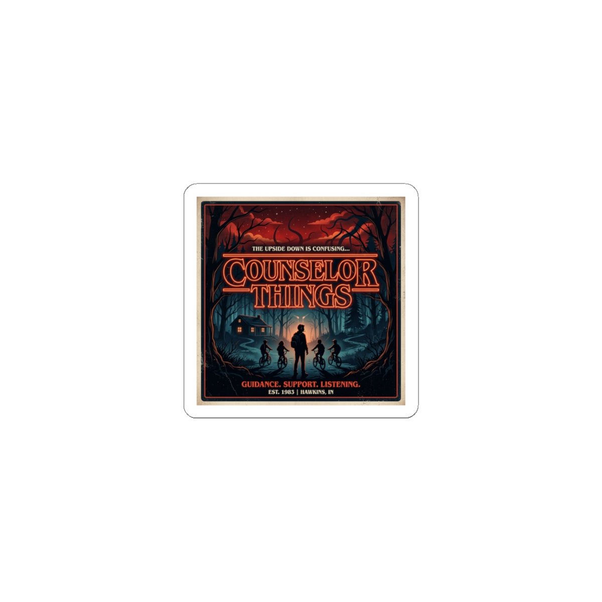 Counselor Things Sticker – TalkTees