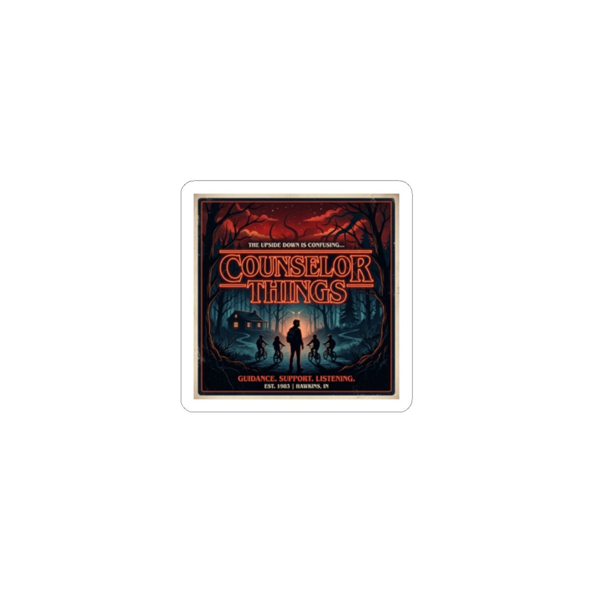 Counselor Things Sticker – TalkTees