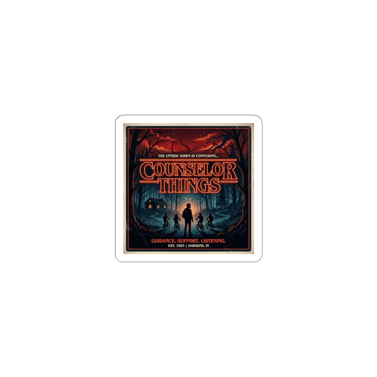 Counselor Things Sticker – TalkTees
