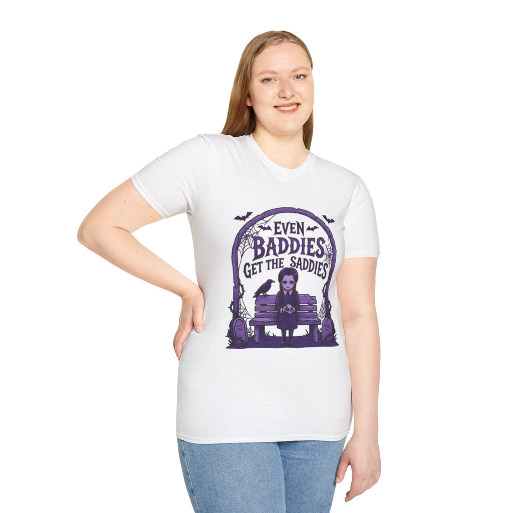 Even Baddies Get the Saddies T-Shirt – TalkTees