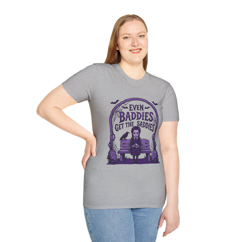 Even Baddies Get the Saddies T-Shirt – TalkTees