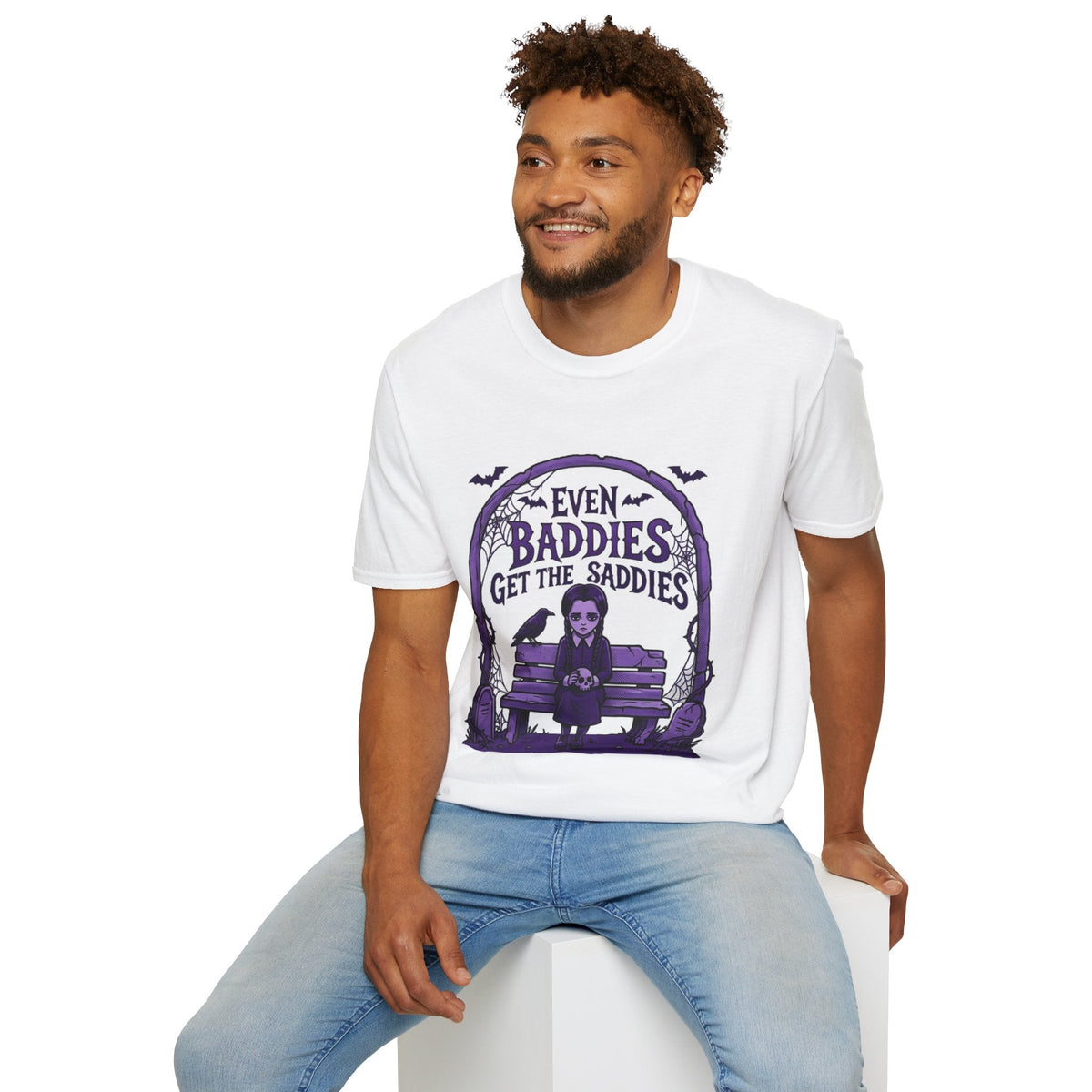 Even Baddies Get the Saddies T-Shirt – TalkTees